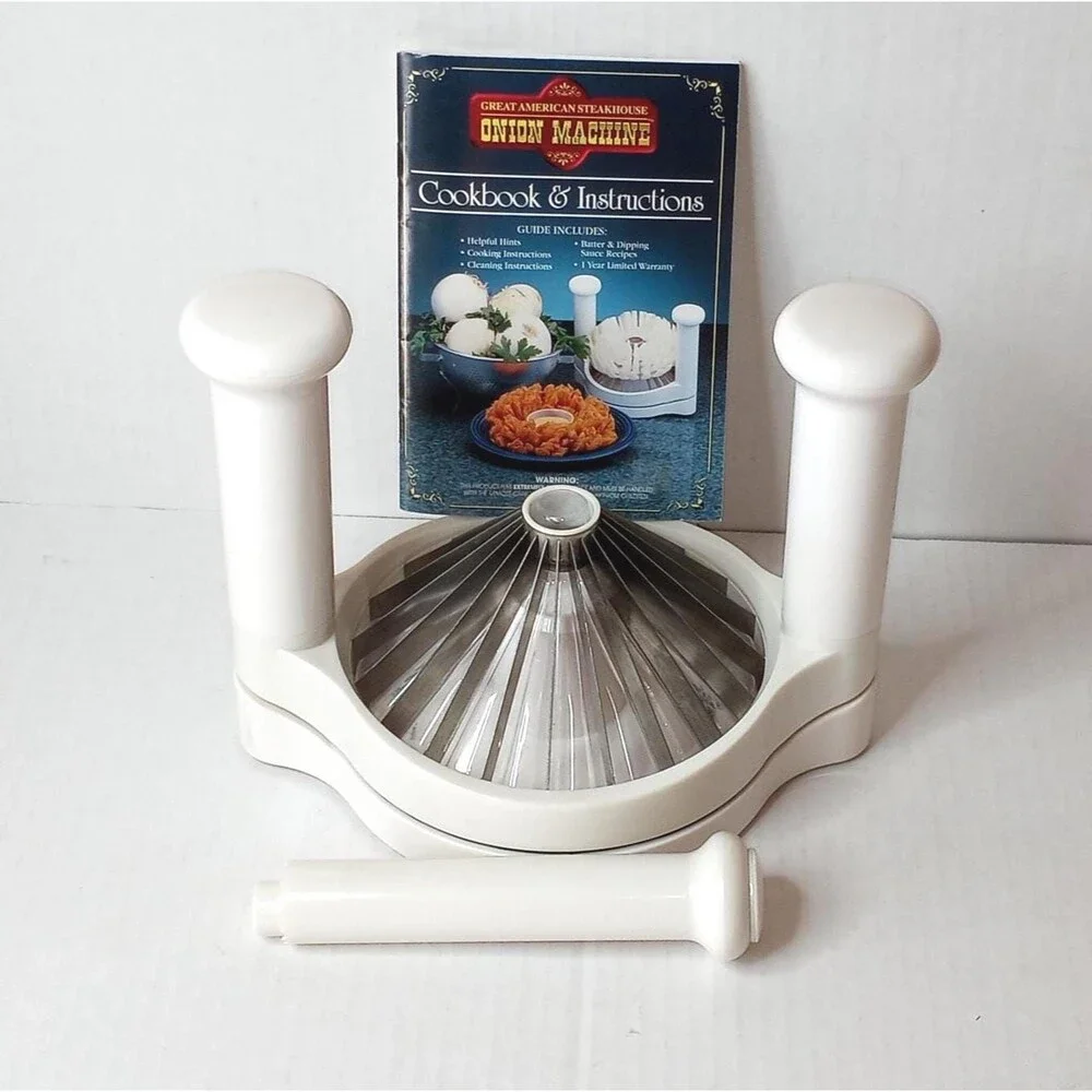 Vintage Great American Steakhouse Blooming Onion Machine Fried Petals Maker 90s